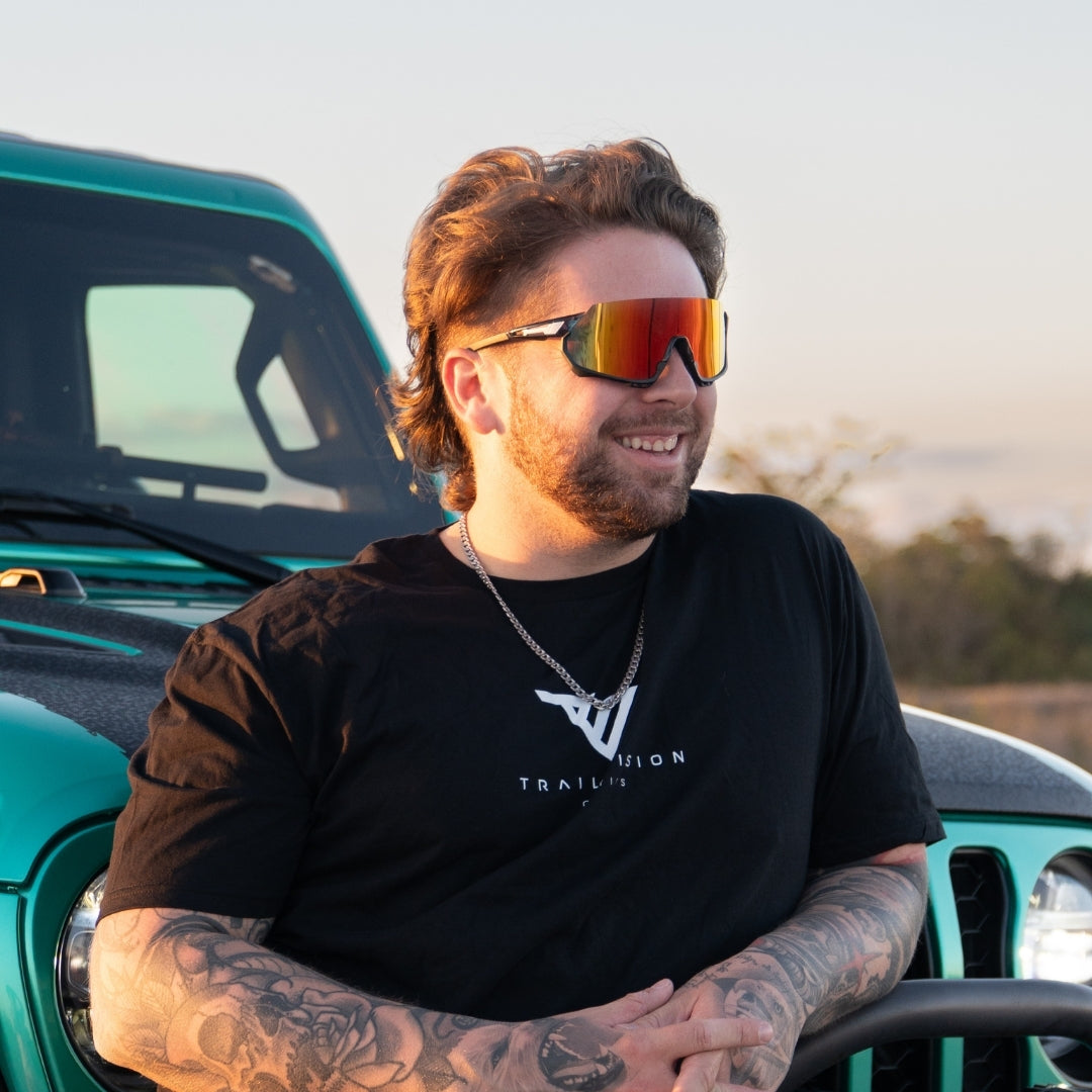 Wildpath: Red / Mirrored Lens (Black Frame)