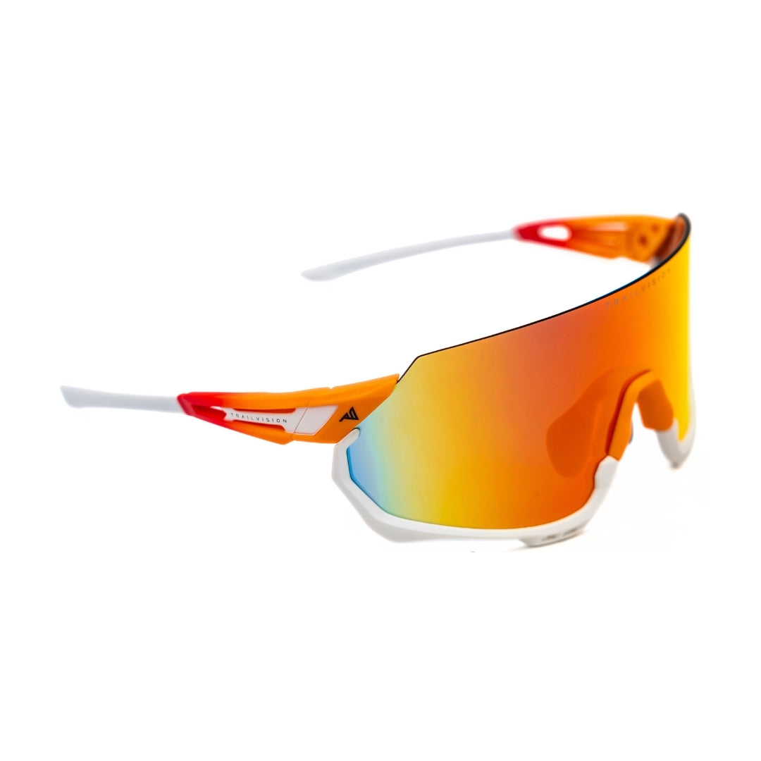 Wildpath: Red / Mirrored Lens (Orange Frame)