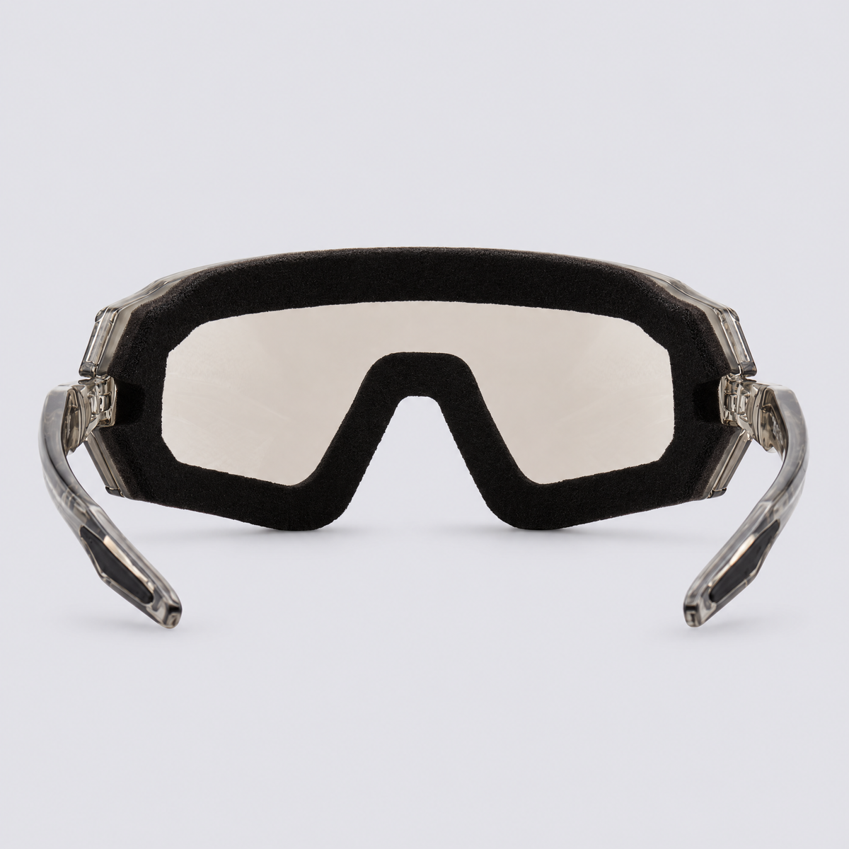 Trailvision Bastion safety glasses – back view with full foam seal