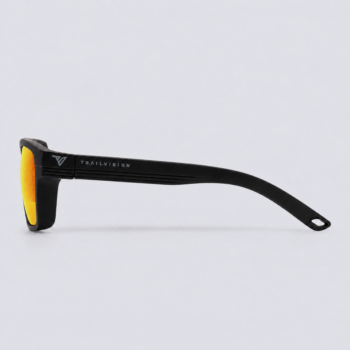 Ranger Matte Black / Polarized Red – side view