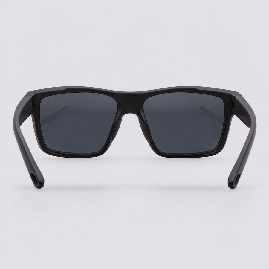 Ranger Matte Black / Polarized Smoke – back view