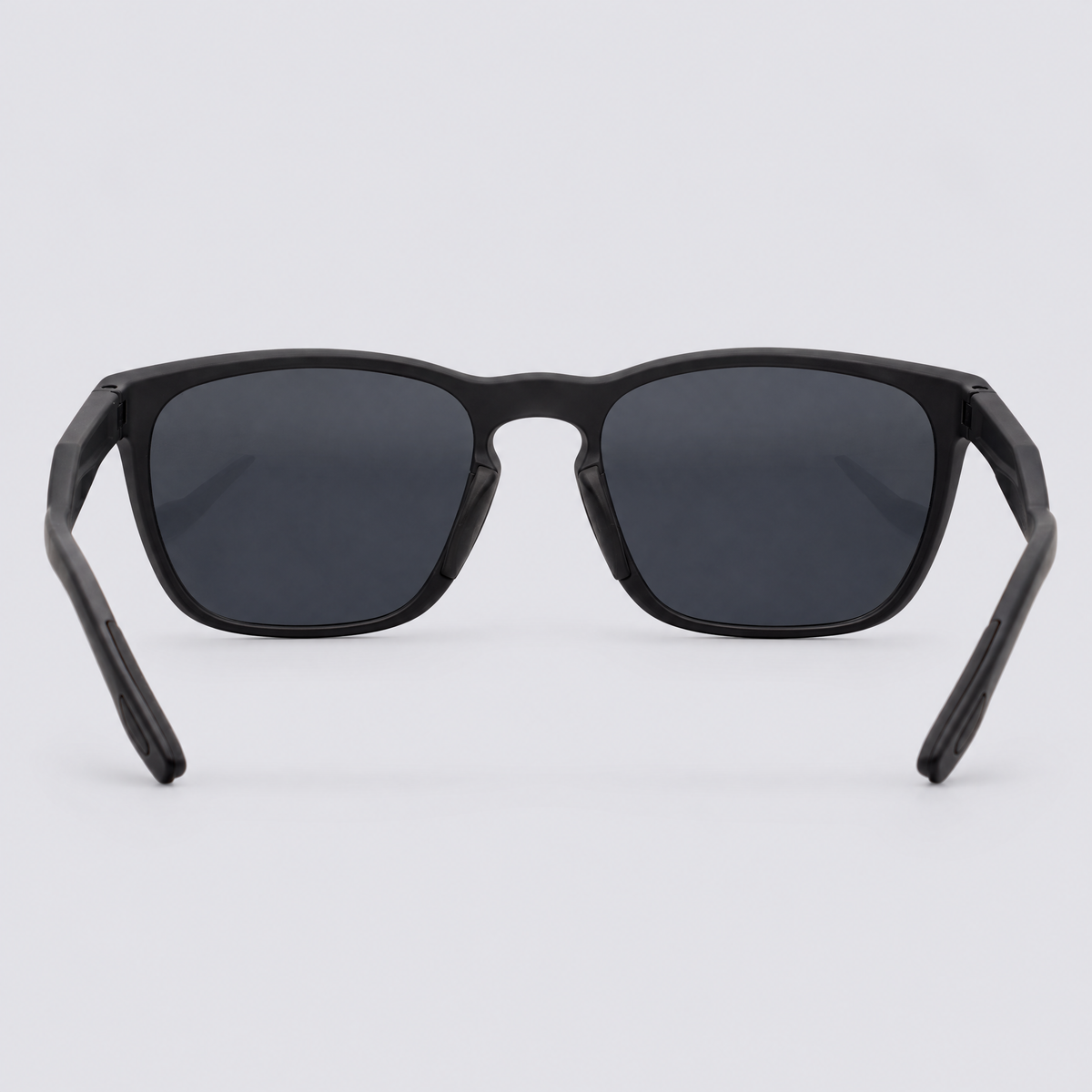 Stonepath polarized sunglasses, Matte Black frame, Smoke lenses – back view