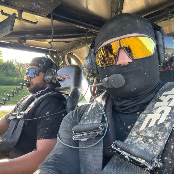 Rider wearing Trailvision Trailblazer