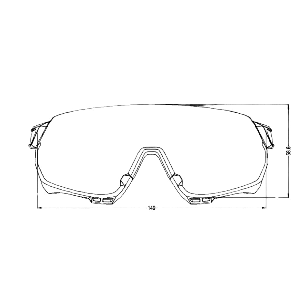 Wildpath: Red / Mirrored Lens (Orange Frame)