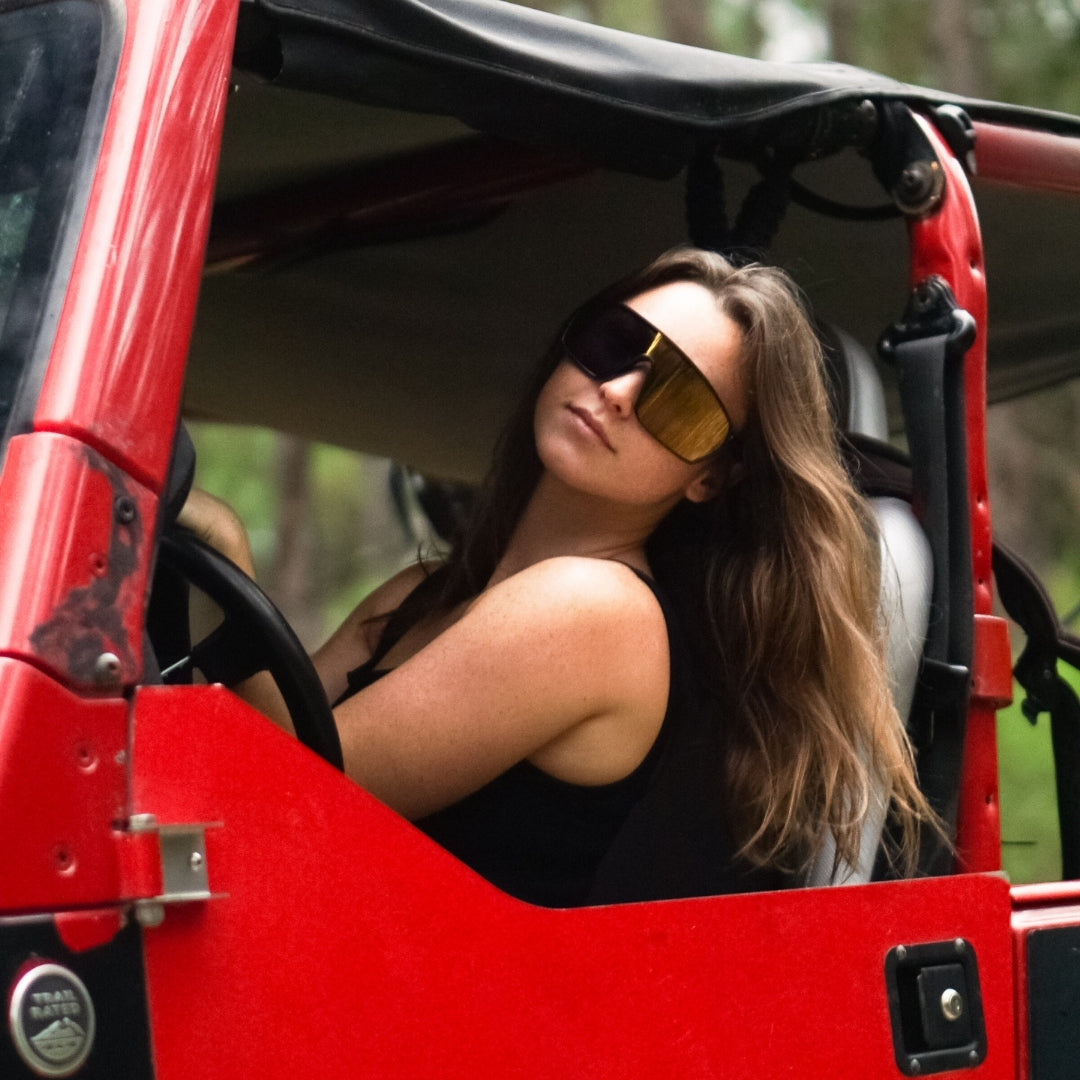 Trailblazer: Gold / Mirrored Lens