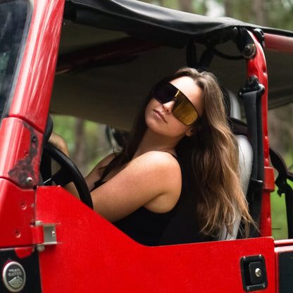 Trailblazer: Gold / Mirrored Lens