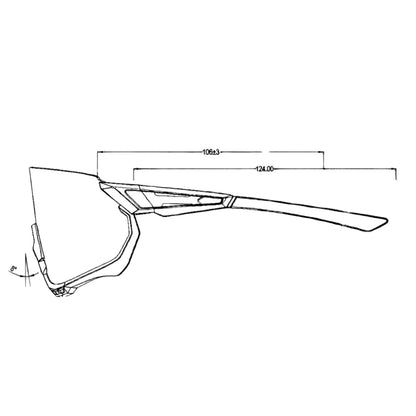 Wildpath: Red / Mirrored Lens (Orange Frame)