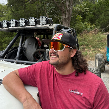 Wildpath: Red / Mirrored Lens (Orange Frame)