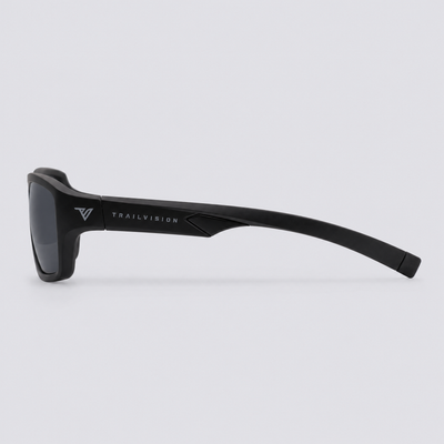 Crossway Matte Black Polarized Smoke – side view