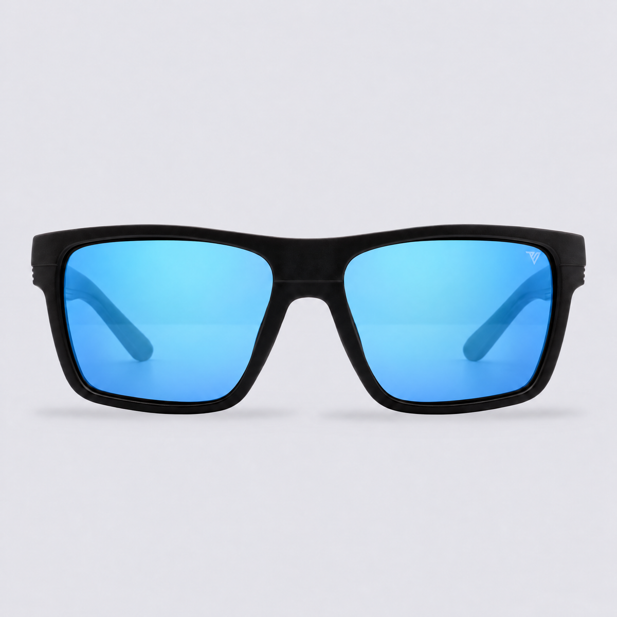 Ranger Matte Black / Polarized Blue – front view