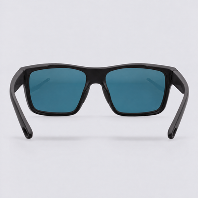 Ranger Matte Black / Polarized Red – back view