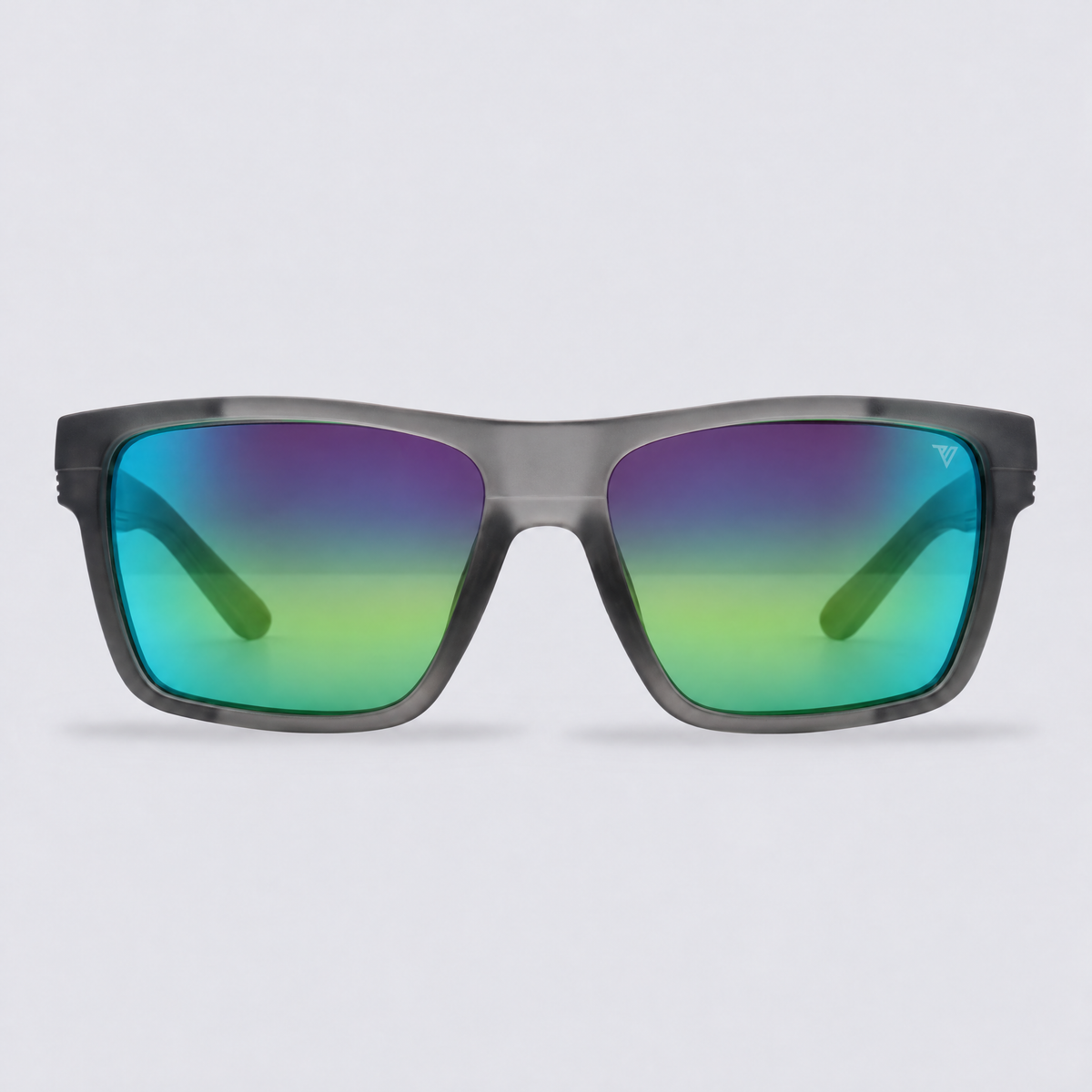 Ranger Matte Crystal Dark Grey / Polarized Green – front view