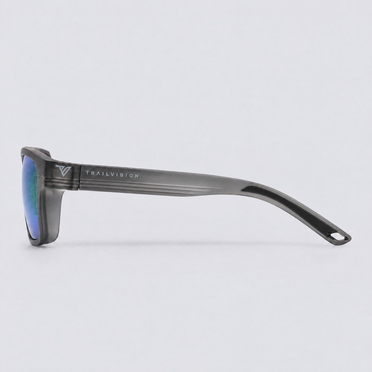 Ranger Matte Crystal Dark Grey / Polarized Green – side view