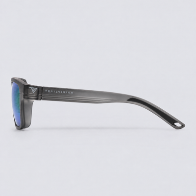 Ranger Matte Crystal Dark Grey / Polarized Green – side view