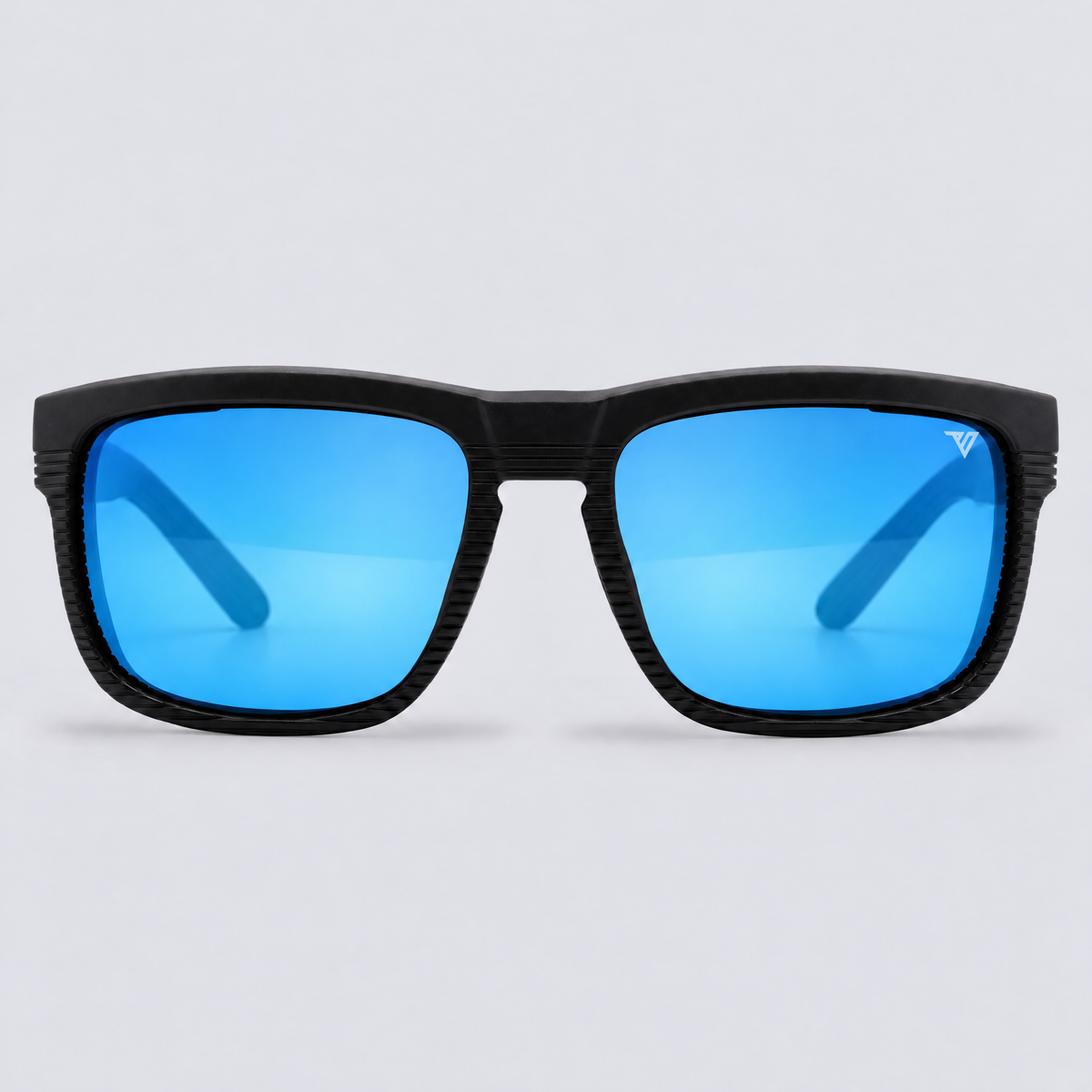 Ridgeline XL Matte Black / Polarized Ice Blue – front view