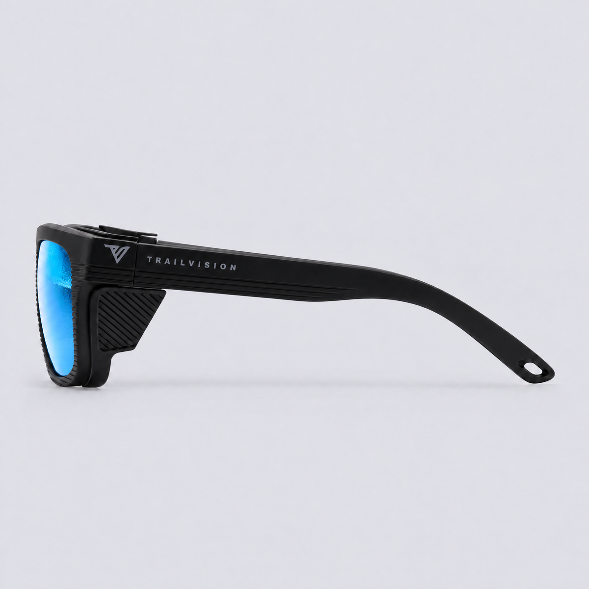Ridgeline XL Matte Black / Polarized Ice Blue – side view