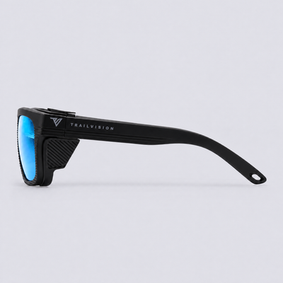 Ridgeline XL Matte Black / Polarized Ice Blue – side view