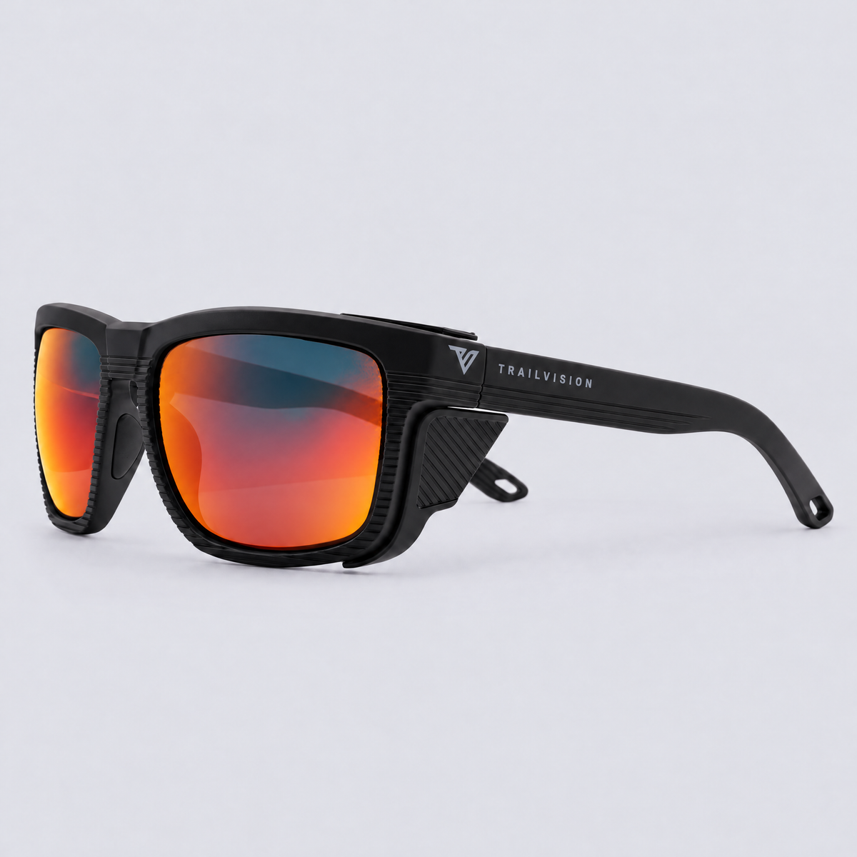 Ridgeline XL Matte Black / Polarized Red – angle view