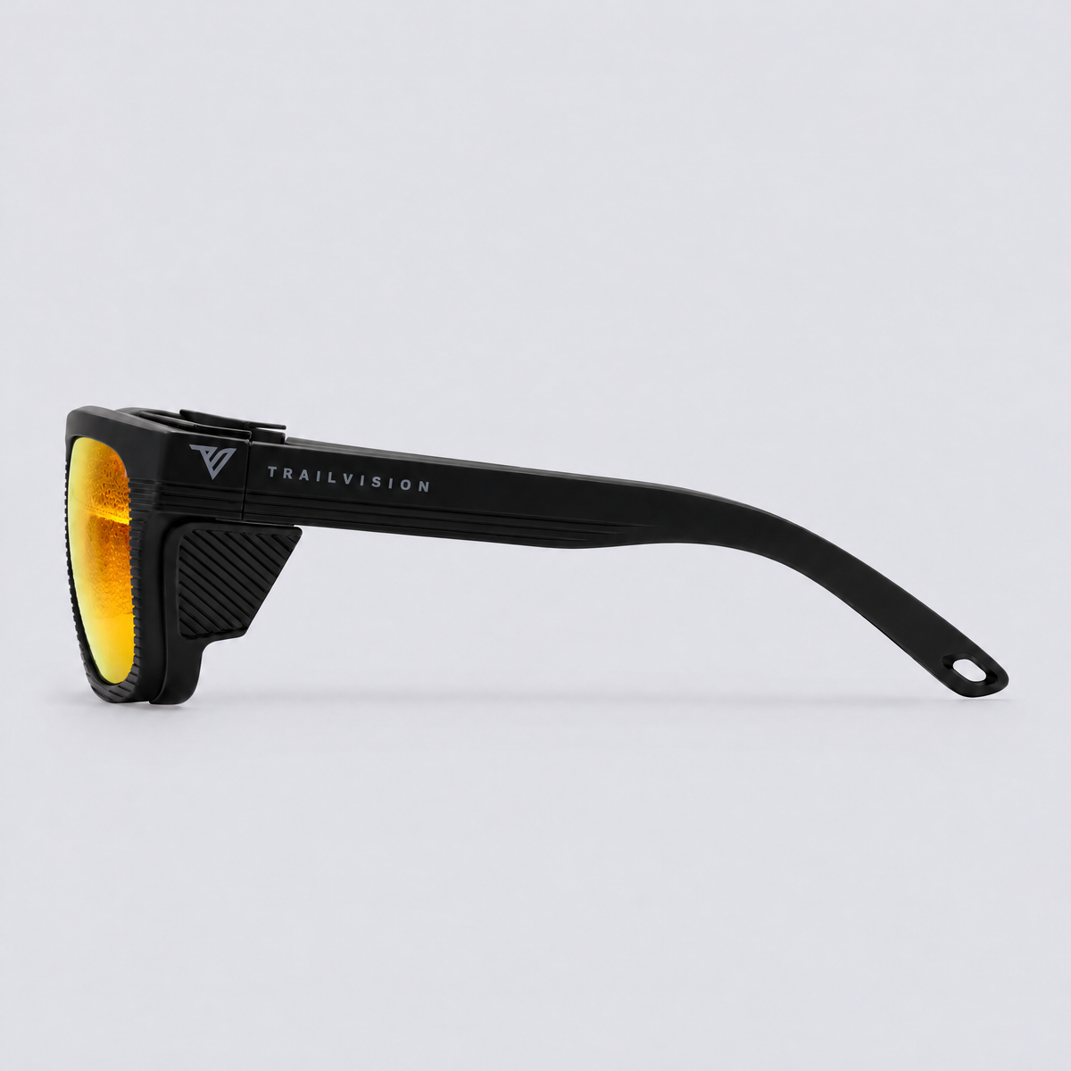 Ridgeline XL Matte Black / Polarized Red – side view