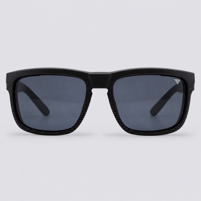 Ridgeline XL Matte Black / Polarized Smoke – front view