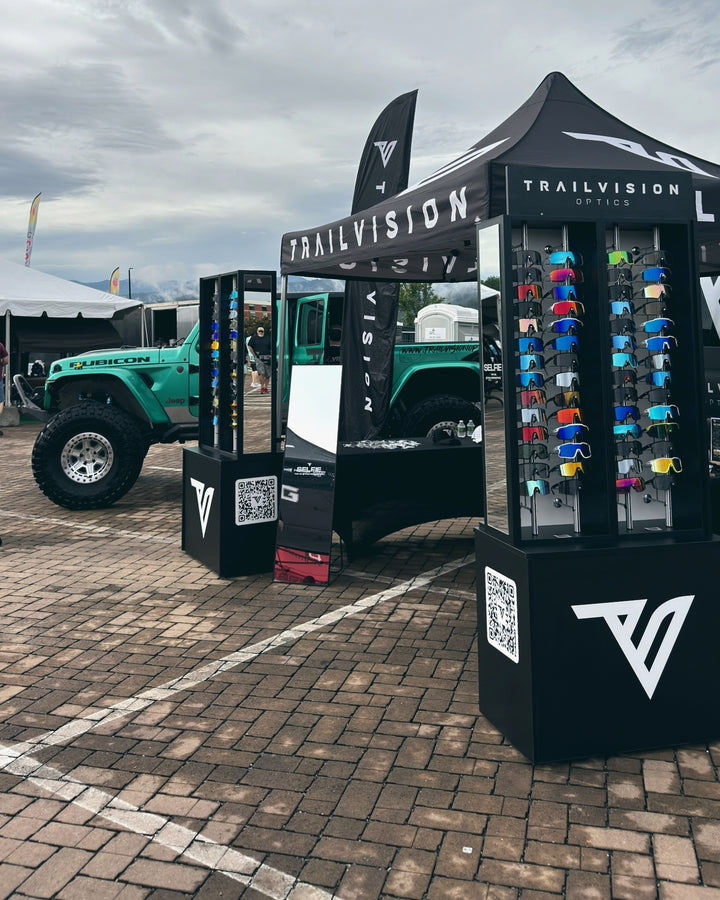 Trailvision lenses on display